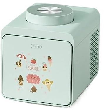 WAOCEO Sorbetière Sorbetiere Machine à crème glacée Automatique Domestique Mini crème glacée Maison Machine à crème glacée à cône de Yaourt Gelato Maker (Color : B)