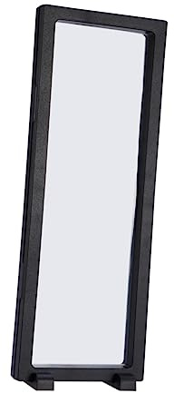 Warmhm 3D-schweberahmen Displayrahmen aus Kunststoff Rechteckige Schmuckkästchen Vitrine mit Schwebendem Effekt 11x30cm für Schmuckgeschäft und Gitter Präsentation