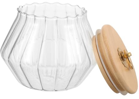 minkissy Washing Storage Container Laundry Detergent Jars Detergent Jar Scent Booster Beads Cups Glass Containers Lids