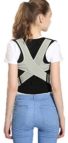 HXFFXHF Correcteur de Posture du Dos, Ceinture de Soutien de la Colonne vertébrale, Bandage Lombaire pour Hommes, Ceintures pour Femmes (Taille : L-XXXL) fabriquée en Chine
