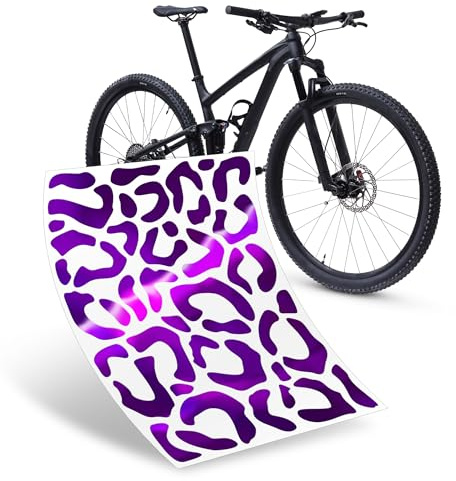 Riesel Design - Fahrrad Aufkleber (21 x 15 cm) – Sticker für Rahmen & Helm | Witterungsbeständige Fahrradaufkleber und Fahrradsticker, rückstandsfrei ablösbar – für Kinder & Erwachsene, Made in Germany