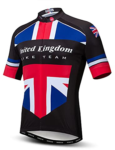 Hotlion Summer Cycling Jersey Men Mountain Bike Jersey Quick Dry Bicycle Shirt Short Sleeve Cycling Clothing Tops