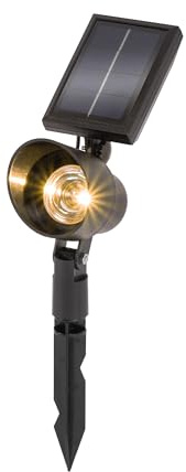 Esotec Solar Bodenstrahler Spoti 30 Garten, Solar Spot warmweiß 102548