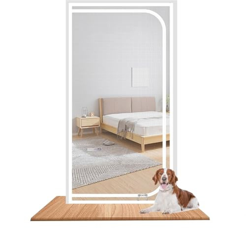 Zanzariera per gatti, Porta zanzariera for gatti multicolore, dimensioni multiple(A,95x200cm)
