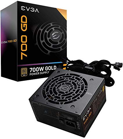 EVGA 700 GD, 80+ GOLD 700W, 5 Ans de Garantie, Alimentation PC 100-GD-0700-V2
