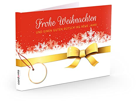 TechniSat Cardonia - Design: Frohe Weihnachten – individuell bespielbare Video Grußkarte mit 7 Zoll großem Display, stabiles Kartonpapier, Soft Buttons, integrierter Akku