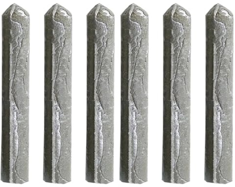 Luckxing 6 Stück Pulverkern-Schweißstab Aus Aluminium Bei Niedriger Temperatur, Universale Stabelektrode Zum Schweißen, Einfach Zu Schmelzen, Aluminium-Schweißen, Werkzeuge Erforderlich