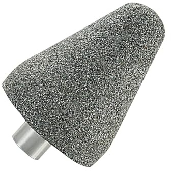 Folpus Polishing Wheel Silicon Carbide Grinding Stone Abrasive Rotary Tool Buffing Wheel for Kitchen Sink Bench Grinder Granite, Cone 5.8X4.4CM