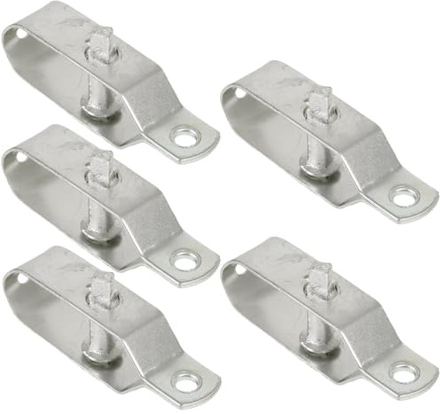 Tenditore in acciaio di ferro – Set di 5 elementi di fissaggio in ferro, tenditore in filo metallico | Tenditore a fune ad alta durezza per tensionare cavi, catene, antenne, corde per vestiti