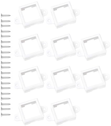 Soporte de montaje de luz LED, soporte de luz para exteriores, 10 unidades, soporte de lámpara LED, FEELD FEELD, tira ligera, soporte de clip, accesorios para jardín, terraza, patio trasero, granja