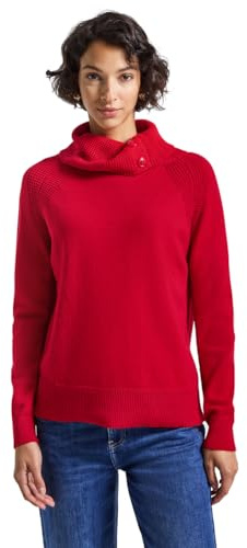 Street One 3015724 Jersey con Cuello Alto, Racing Red, 44 para Mujer