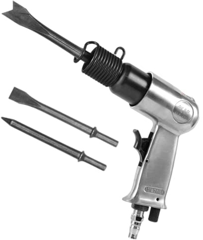 Ensemble de burin à marteau à air, outils pneumatiques Outil de pelle à | Pheille d'air léger pour la coupe, le forage, le retrait de rouille et le grattage