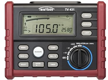 Medidor digital de aislamientos Testboy TV 431