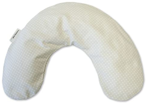 Theraline Bezug für Nackenkissen mittel Punkte beige