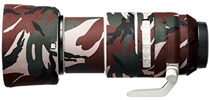 easyCover - Lens Protection Camouflage Cover - Objektivschutz - Schutz für Ihr Kameraobjektiv - Geeignet für Canon RF 70-200mm F2.8L is USM - Grüne Camouflage