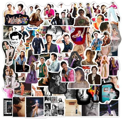GTOTd Singer Stickers (100Pcs) | Music Stars Gifts Merch Party Supplies Vinyl Water Bottle Luggage Guitar Skateboard Aesthetic Gifts for Teens