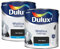 Dulux Matt Emulsion Paint | Walls and Ceilings | Rich Black 5Litre | Thick Creamy and Easy to Apply