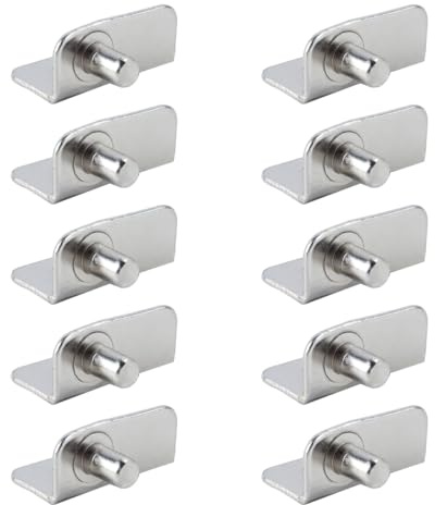 Hoite 10 Juegos De Bisagras Pivotantes Pequeñas Con Eje Oculto Para Puertas De Gabinetes, Bisagras Para Puertas De Madera.