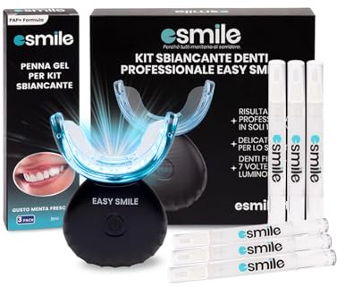 ESMILE: Zahnaufhellungs-Kit + 6 Gel-Nachfüllungen