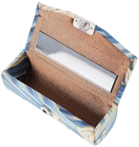 Toyvian Praktischer Chinesischer Lippenstift Organizer aus Stoff mit Dekorativem Design zur Aufbewahrung und Präsentation von Lippenstiften für Hochzeiten und Geburtstage