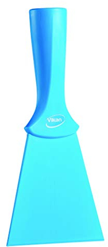 Vikan Nylon handskrapa med trådhandtag, 100 mm, blå, 100x235 mm/10