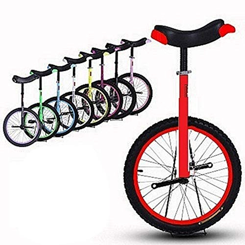HWF Einrad Kinder 20 Zoll Unisex Einrad für Kinder/Erwachsene, Hochleistungsstahlrahmen und Leichtmetallfelgenrad, Einrad Radfahren Outdoor Sport Fitness, Bestes Geburtstagsgeschenk