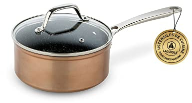 Laguiole - Greblon C2 Antihaft-Set Kupfer, 10-teilig, Induktion