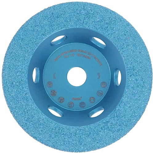 PRODIAMANT Diamant universal Schleiftopf 75mm Aufnahme 10mm für 12 V Akku Winkelschleifer mit Vacuum Diamant Beschichtung zum Schleifen Fräsen sämtlicher Baustoffe