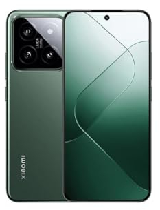 Xiaomi 14 Smartphone, 12+256GB Handy ohne Vertrag, 120Hz 6.36'' AMOLED Display, Snapdragon 8 Gen3, 4610mAh, 90W HyperCharge, IP68 Staub- undwasserdicht, Leica Kamera (Grün)