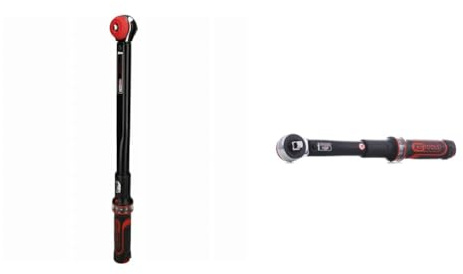 KS TOOLS 516.1472 - Clé Dynamométrique 1/2 60-320 Nm - Outils Auto Moto & 516.1422 - Clé dynamométrique 3/8 ergotorque précision - 10-50 nm - clé dynamo pour vélo
