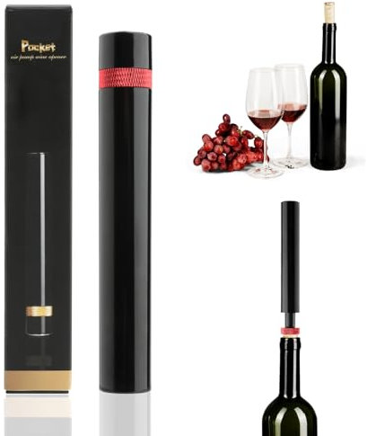 Korkenzieher Druckluft,Luftpumpe Weinöffner weinflaschenöffner Weinkorken Entfernungs Tragbar Reise Wein Korkenzieher für Zuhause, Restaurant, Party, Weinliebhaber