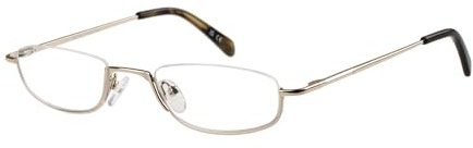 HERO Brille mit Sehstärke für Herren optional mit Sonnenbrillentönung oder Blaulichtfilter, Rechteckig, gefertigt aus Metall (inklusive Brillenetui)