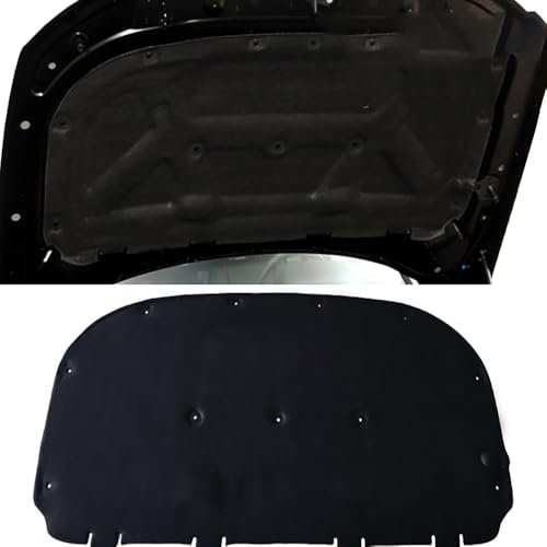 SPYMX Coussin d'isolation phonique pour Capot Avant de Voiture pour Land Rover Discovery 3 4 L319 2005-2016, Housse insonorisée en Coton, Accessoires extérieurs
