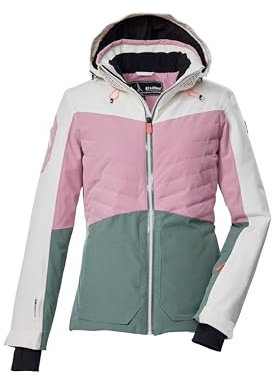Killtec Damen Ksw 30 Wmn Ski Jckt Skijacke/Funktionsjacke mit abzippbarer Kapuze und Schneefang