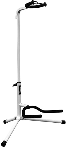 Shiver Gitarrenständer Schwanenhals Basic Weiß