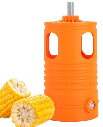 Outil pour dénoyauter les épis de maïs - Accessoire pour perceuse électrique - Appareil automatique pour enlever les épis de maïs - Convient pour les agriculteurs, les serveurs, les grands-parents, la