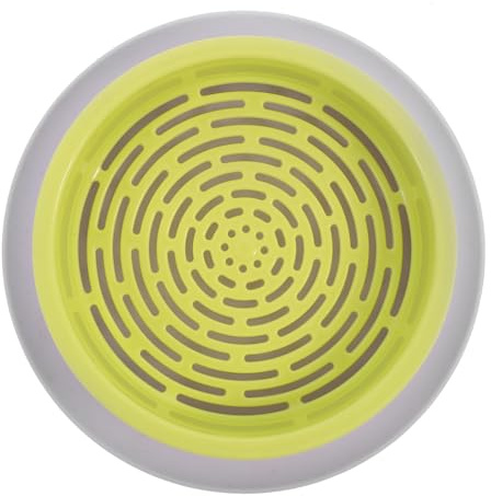 Kichvoe Hydroponischer Katzengras Pflanzkasten Weiß 12,7X12,7X4cm ohne Erde für Haustiere zur der Verdauung im Haushalt