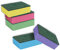 York Lot de 10 éponges à récurer Multicolore Taille S