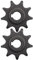 WideSmart 2 Pcs Fahrrad Kettenrad,9 Zähne Fahrradkettenrad Speed Cut Motor Kettenrad Kette Vorderrad Kettenrad Fahrrad Universal Ritzel Fahrrad Motor Kettenrad Ritzel Passend für Z2 Z3 Reduziermotor