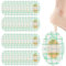 40 pièces Pansements Tailles Hydrocolloïde Gel Bandages Transparents Talons Hauts Pansements pour Ampoules, Course