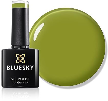 Bluesky Gel Nail Polish 10ml, Funny Money - AW2307, Green Soak-Off Gel Polish for Manicure, Professional, Salon & Home Use, Long Lasting, Chip Resistant, Requires Curing Under UV/LED Lamp