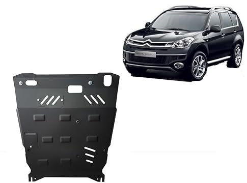 Scut Protection Protección metálica bajo el motor compatible con Citroën C - Crosser - (2007-2012)