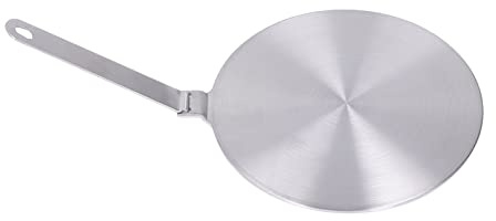 Diffuseur de chaleur de cuisine en acier inoxydable avec poignée, plaque de cuisson à Induction thermique pour cuisinières à Induction de cuisine, cuisinières à gaz, cuiseurs à riz (vingt-quatre#)