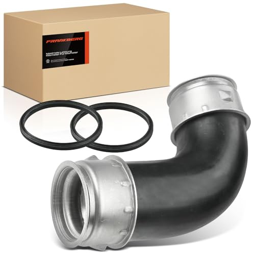 Frankberg Ladeluftschlauch Turboschlauch 1K0145790C | Kompatibel mit Altea XL 5P5 5P8, T.o.u.r.a.n 1T1 1T2, A3 8P1, P.a.s.s.a.t 3C2, O.c.t.a.v.i.a II 1Z3, Golf Plus 521 5M1