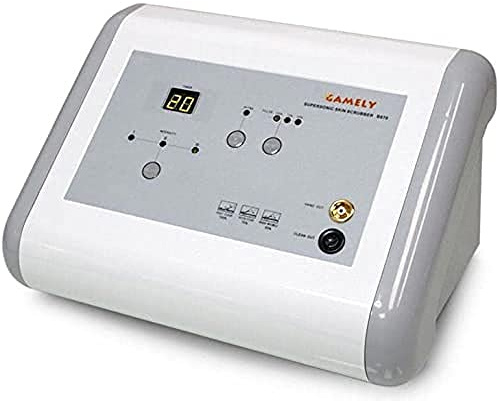 QUIRUMED Peeling ultrasónico con manípulo y electrodos, Paleta ultrasónica, Limpiador Facial, Exfoliante de cara, Dispositivo de belleza, 220-230V, 27,4 x 26,5 x 12 cm