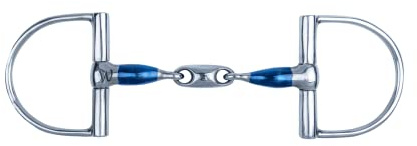 Sweet Iron D-Ring Gebiss, doppelt gebrochen, anatomisch