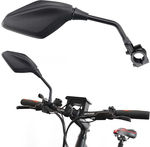 Area1 Fahrradspiegel E-Bike Spiegel mit E-Prüfzeichen 1 Stück (Rechts)