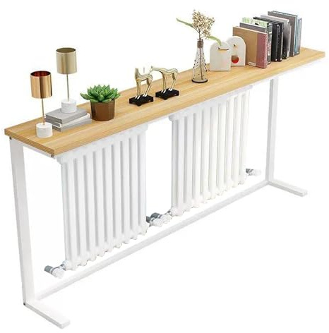 Cubre Radiador Balda Radiador Mesa de Sofá Detrás Del Sofá con Almacenamiento Superior para Recibidor Pasillo Sala de Estar(80x100x20cm/31x39x8in)