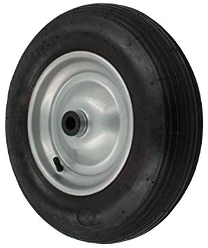 Luftrad Stahlblechfelge Rollenlager Rille Ø 400 mm Breite 100 mm Achs-Ø 25 mm