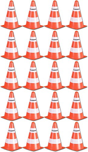 Hudora Pylonen ca. 25 cm hoch (20 Stück)